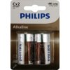 Baterie primární Philips Entry Alkaline C 2ks LR14A2B/10