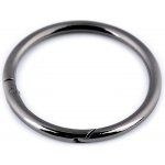 Prima-obchod Karabina kulatá na kabelky / kroužek na klíče Ø50 mm, barva 2 nikl černý – Hledejceny.cz