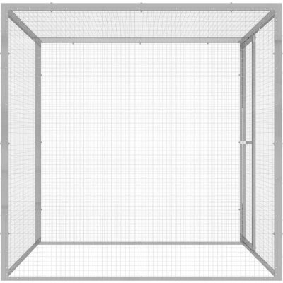 vidaXL Klec pro kočky 1,5 x 1,5 x 1,5 m – Zboží Dáma