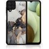 Pouzdro a kryt na mobilní telefon Samsung PROTEMIO 39368 MY ART Silikonový kryt Samsung Galaxy A12 / M12 GREY MARBLE (140)