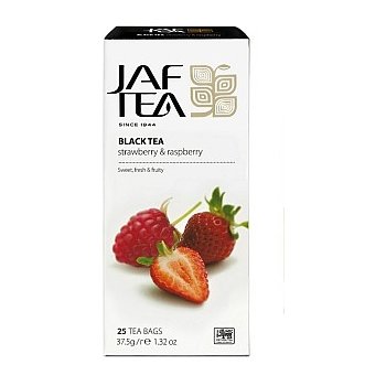 Jaftea Black Strawberry & Raspberry 25 x 1,5 g