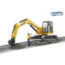 Bruder 2466 Pásový minibagr CATERPILLAR s figurkou