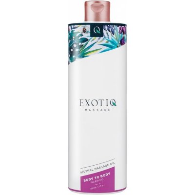 Exotiq Body To Body Warming Massage Oil 500ml – Zboží Dáma