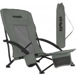 Křeslo VIRTUFIT Foldable Beach Chair Šedé – Hledejceny.cz