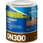 Lignofix Terasový olej 2,2 l antik šedý – Zboží Mobilmania