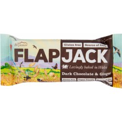 Wholebake Flapjack ovesný čokoláda se zázvorem bezlepkový 80 g 80 g