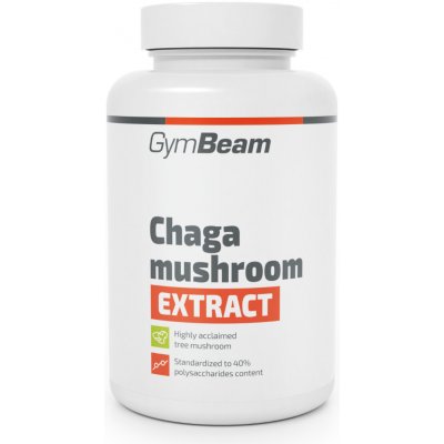 GymBeam Extrakt z houby Chaga 90 kapslí – Hledejceny.cz