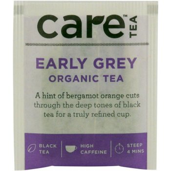 Care Tea Černý čaj Early Grey 1 ks 2 g