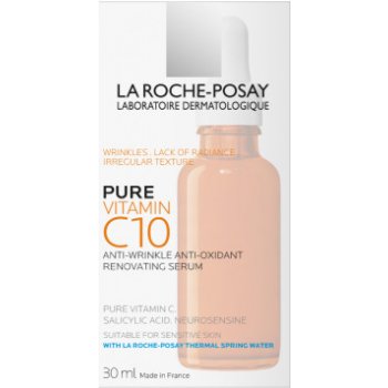 La Roche-Posay Pure Vitamin C10 protivráskové sérum 30 ml