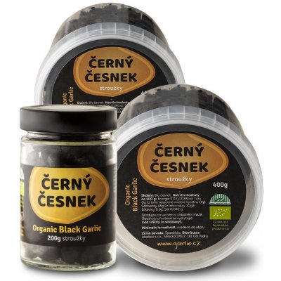 Garlio Bio Černý česnek STROUŽKY 1000 g – Zboží Dáma