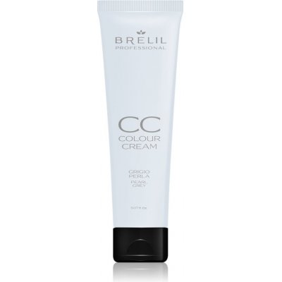 Brelil Professional CC Colour Cream barvicí krém pro všechny typy vlasů Pearl Grey 150 ml