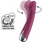 Satisfyer Spinning G Spot 1 Red točící – Zboží Mobilmania