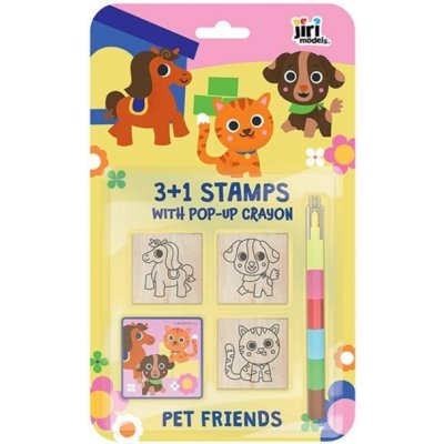 Jiri Models Razítka 3+1 s voskovkou Bing – Zboží Mobilmania