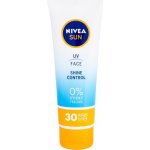 Nivea UV Face Shine Control Cream zmatňující pleťový krém na opalování SPF30 50 ml – Zboží Mobilmania