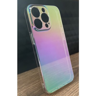 Pouzdro Case Mate Soap Bubble holografické s MagSafe iPhone 14 Pro - čiré