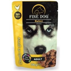 Fine Dog Adult kuřecí omáčce 100 g