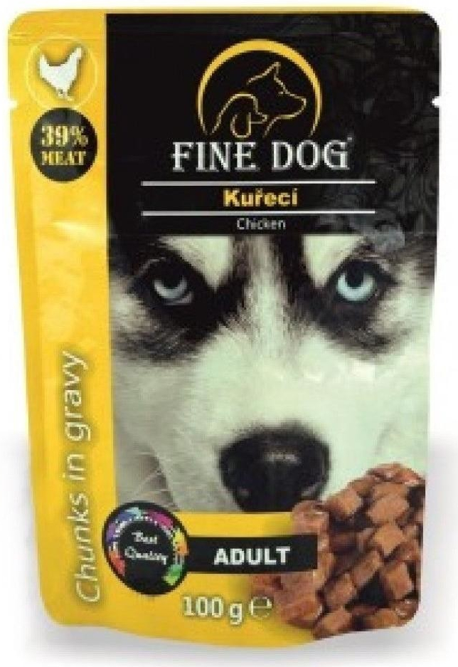 Fine Dog Adult kuřecí omáčce 100 g