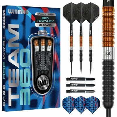 Winmau Team 360 Ben Townley 90% 23g steel – Hledejceny.cz