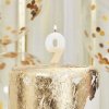 Dortová svíčka a fontána Ginger Ray Svíčka na dort číslice 9 ombre zlatá