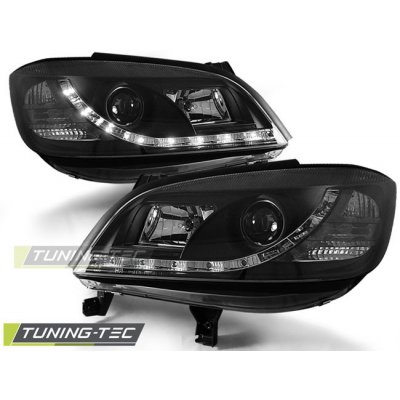 Tuning-Tec Přední čirá LED světla Opel Zafira A (1999 - 2005) - černé – Hledejceny.cz