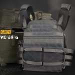 Wosport plate carrier JPC 2.0 Šedá – Zboží Dáma