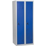 JP 150 skříň šatní 1500x600x500 mm šedá/tmavě modrá – Hledejceny.cz