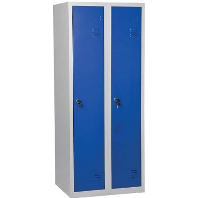 JP 150 skříň šatní 1500x600x500 mm šedá/tmavě modrá – Hledejceny.cz