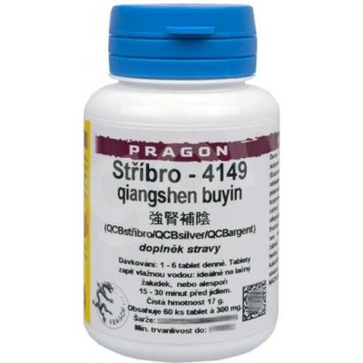 Pragon Stříbro Qiangshen Buyin Tang 60 tablet – Hledejceny.cz