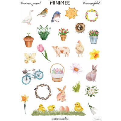 Samolepky MINIMEE - Jaro – Zboží Mobilmania