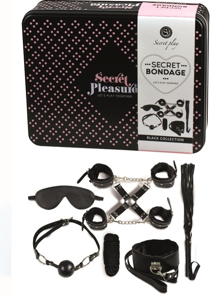 Sada SECRET PLAY Secret Bondage black collection od 899 Kč - Heureka.cz