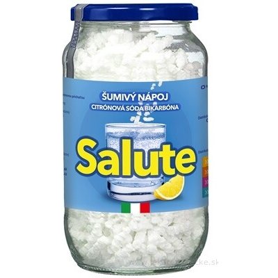 SALUTE chutná soda bikarbona šumivý granulát s citrónovou příchutí 250 g – Hledejceny.cz