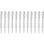 ISO TRADE Vánoční rampouchy 12ks – Zboží Dáma