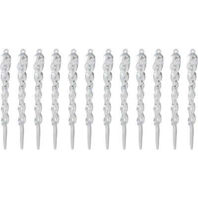 ISO TRADE Vánoční rampouchy 12ks – Zboží Dáma