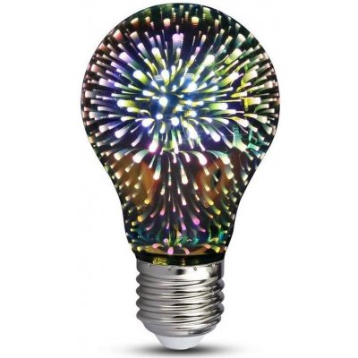 V-TAC LED 3D Dekorační žárovka FILAMENT A60 E27/3W/230V 3000K VT1060 – Hledejceny.cz