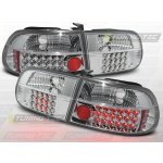 Zadní světla Honda Civic 91-95 3dv. - krystal/chrom LED – Hledejceny.cz