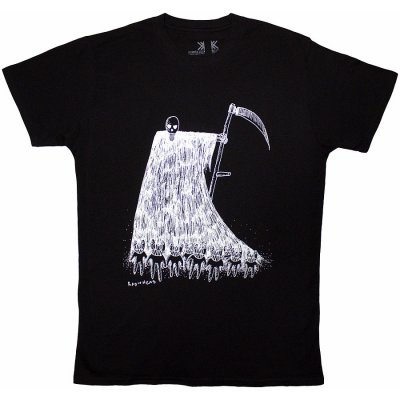 Radiohead tričko Grim Reaper Organic black – Zboží Dáma