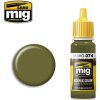 Modelářské nářadí AMMO by MIG Jimenez Green Moss 17ml / A.MIG-074 AMIG0074