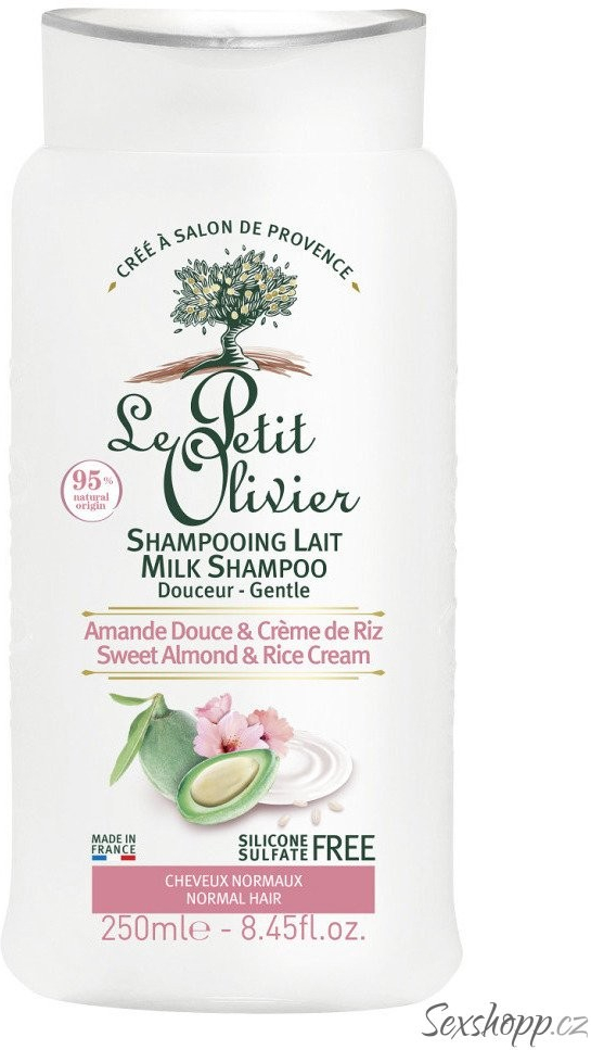 Le Petit Olivier Sweet Almond & Rice Soft Šampon 250 ml