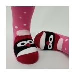Zimní froté ponožky PENGUIN růžová – Hledejceny.cz