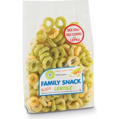 Family snack Family snack Lentils 120 g – Zboží Mobilmania