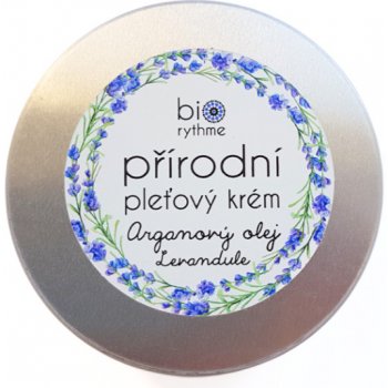 Biorythme přírodní pleťový krém pro smíšenou pleť Arganový olej levandule 60 ml