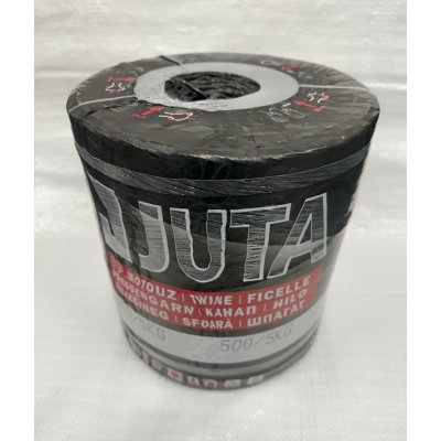 JUTA Motouz PP, polypropylen 5kg, rozměr - 3,25mm x 2500m - černý – Zboží Mobilmania