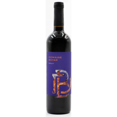 Domaine Boyar Graffity Merlot červená 2022 13,5% 0,75 l (holá láhev) – Hledejceny.cz
