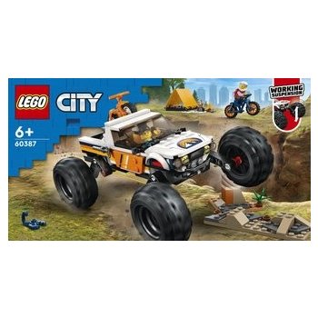 LEGO® City 60387 Dobrodružství s teréňákem 4x4