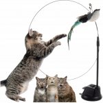 Purlov Hračka pro kočku s přísavkou 95 cm – Zboží Dáma