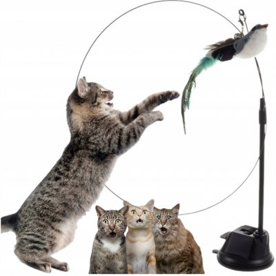 Purlov Hračka pro kočku s přísavkou 95 cm – Zboží Dáma