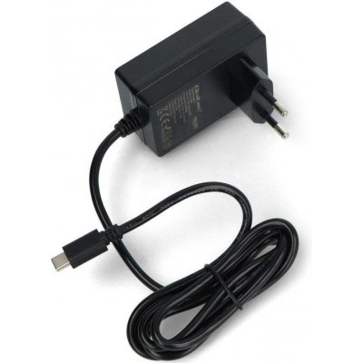 Napájecí zdroj Qoltec Super Quick PD - USB C 27W 5,1V/5A pro Raspberry Pi 5 - černý – Zboží Živě