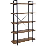 VASAGLE Regál industriální 5 polic 105 x 178 x 34 cm – Sleviste.cz
