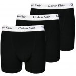 Calvin Klein boxerky Cotton Stretch Trunk Black 3Pack – Zboží Mobilmania