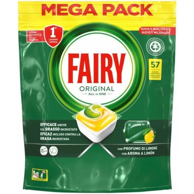 Fairy kapsle do myčky Original All In One Lemon 57 ks – Zboží Mobilmania